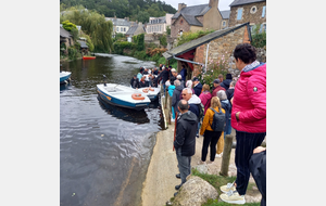 A la découverte des lavoirs de Pontrieux en barques